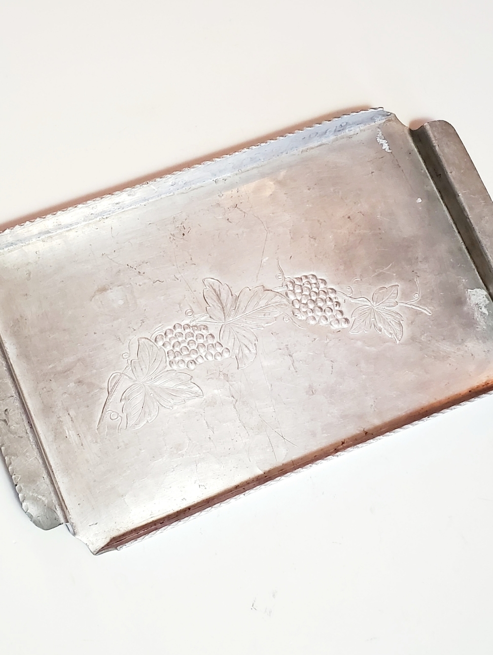 Vintage Everlast Hand Forged Aluminum Serving Tray